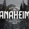 Шрифт - Anaheim