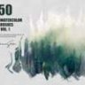 50 волшебных акварельных кистей (том 1)