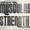 Шрифт - Muscular Strength